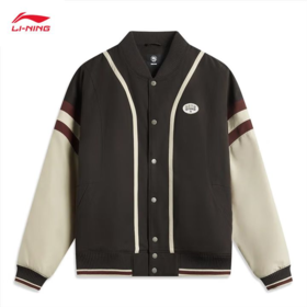 李宁男子2025春秋休闲夹克外套AJMV009-5