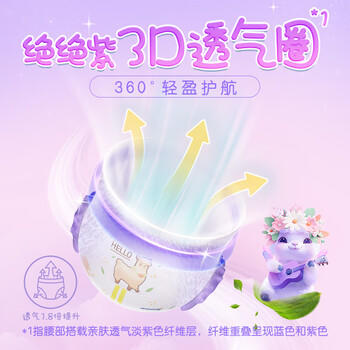 MOONY苏菲尤妮佳Q薄萌羽慕怡小羊驼拉拉裤XXL26片(15kg及以上) 商品图1