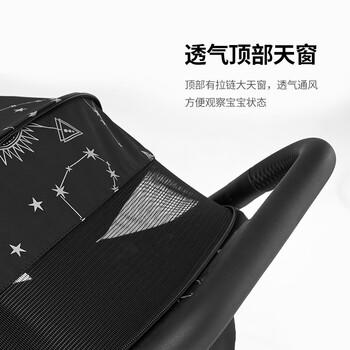虎贝尔婴儿推车一键自动收车轻便高景观MPro2.0自动收车【升级款】雅金 商品图2