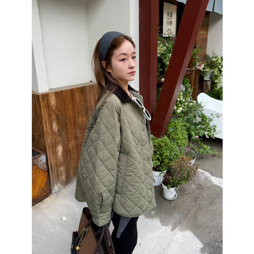 2510404   max 菱格棉服 日本塔夫绸 商品图10