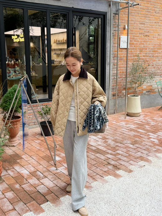 2510404   max 菱格棉服 日本塔夫绸 商品图11