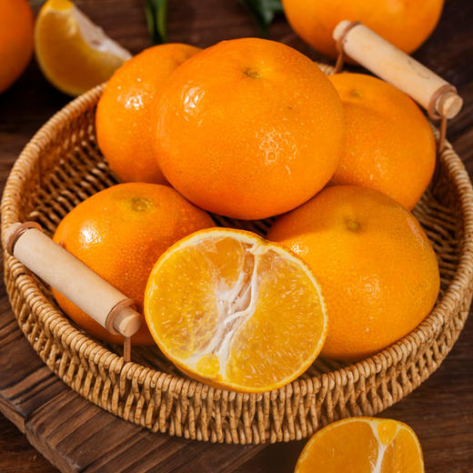 【"秋冬果汁炸弹" 皮薄如蝉翼 无籽无渣】四川爱媛38号果冻橙 净重4.5斤-8斤装中大果 升级套袋果 商品图4