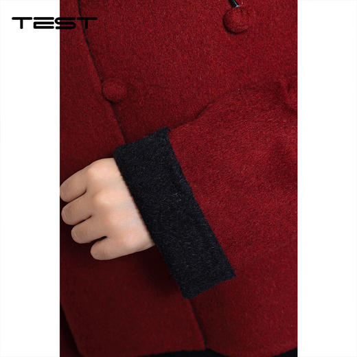 冬上新国风盘扣温暖中式元素显独特气质双面呢外套2254065 商品图3