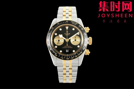 BLS帝舵碧湾计时系列79360N 间金黑盘 男士腕表
机芯：搭载7750 商品图0