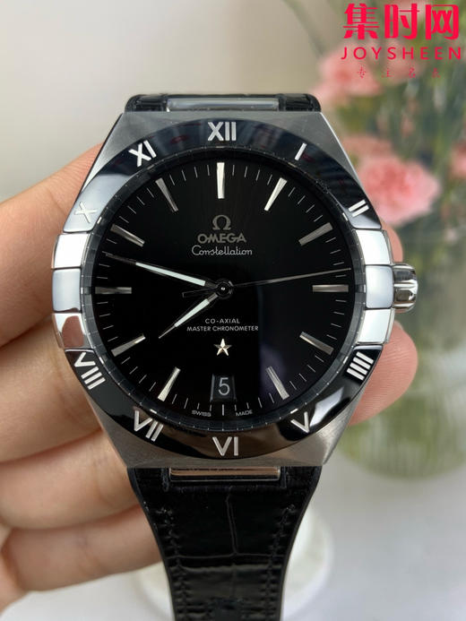 欧米茄 VS第五代星座系列 曼哈顿星座 黑色盘 男士腕表 丹东8900一体机 商品图3