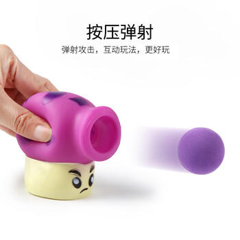 PLANTS VS ZOMBIES玩具全套可发射豌豆射手玩偶公仔新年礼物男孩生日6-10岁 商品图4
