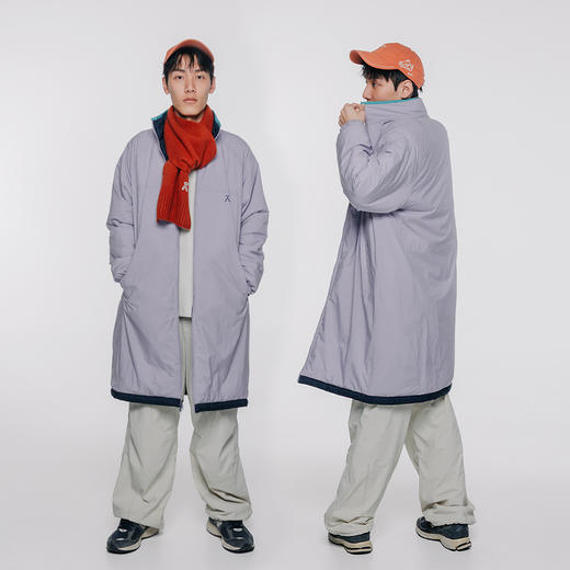 【品牌特惠】ACMEITEM爱棵米 双面穿长款棉服GAG3070535G 商品图3