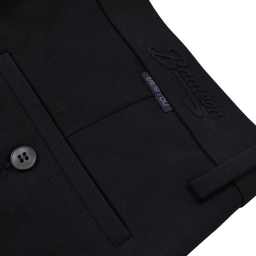 半身缘男裤 秋季舒适潮流干练修身休闲裤西裤253101M37630031 商品图3