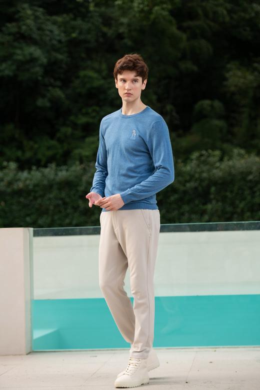 柏奥玛男士秋季针织衫 | POLO领/圆领  两种选择、简约百搭、柔软面料、亲肤透气、多色选择 商品图5