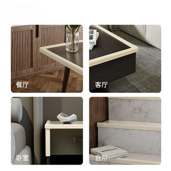 纽备丽提防撞条婴幼儿柜子桌子桌角防磕碰防护条免贴胶加宽加厚L型米白色 商品图0