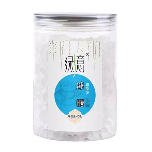 绿意 单晶体冰糖 450g/罐 商品图0