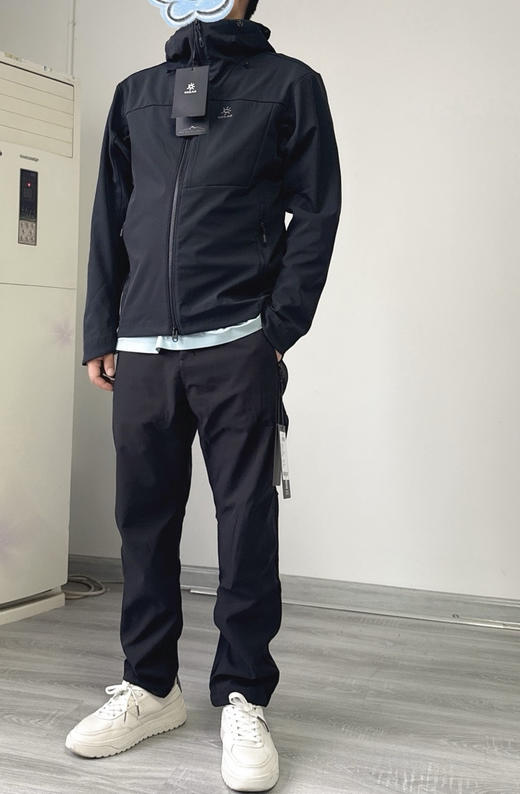 【开放日忙 秒杀价已调 直接拍】凯乐石 雷鸟防风 男女同款 抓绒连帽 软壳外套 冲锋衣 商品图0