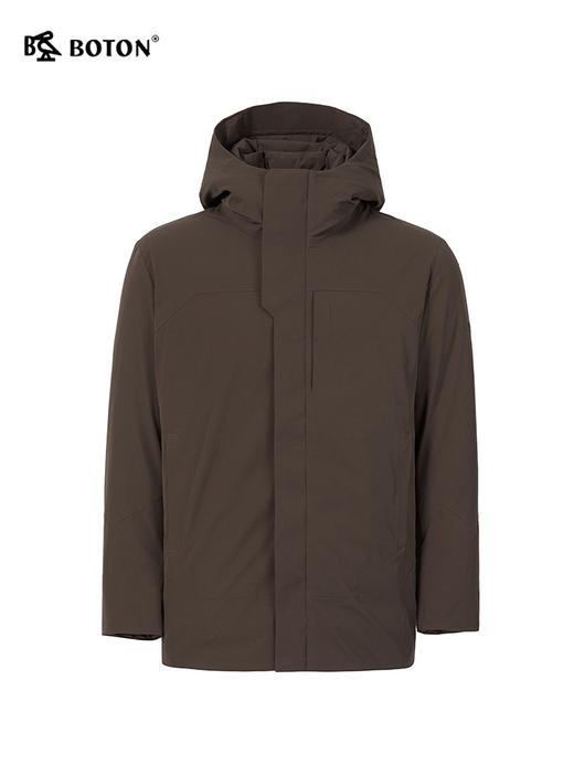 波顿男士秋冬常规款羽绒服利落暖护立领连帽简约合身款MC815523 商品图5