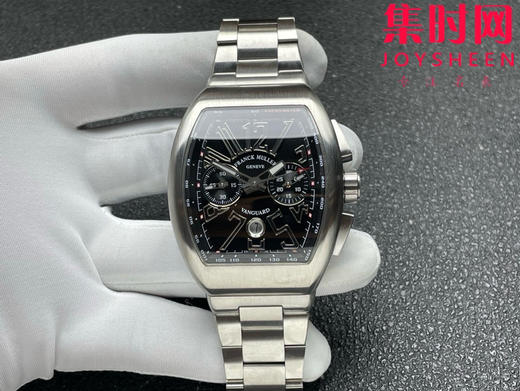 新款法穆兰 法兰克穆勒 FM Vanguard Yachting V45游艇计时系列 V45计时钢带款 男士腕表 商品图0