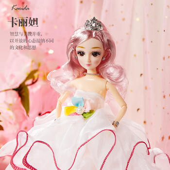 迪漫奇换装娃娃洋娃娃玩具女孩玩偶公主换装3-6岁过家家儿童生日礼物 商品图3