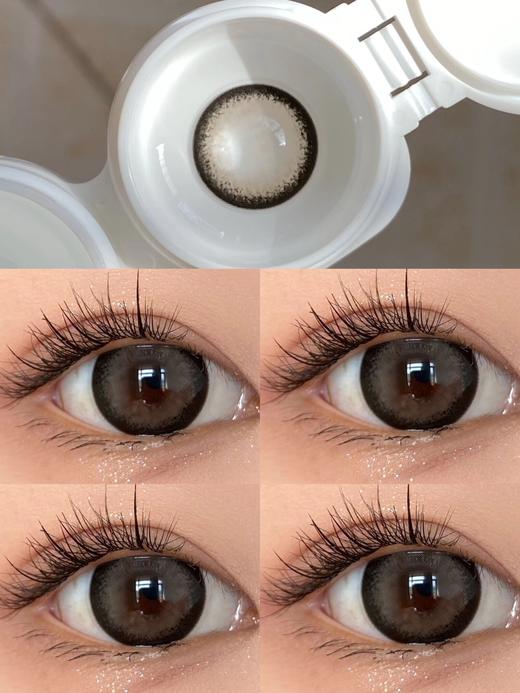 Hanawink半年抛·生巧布朗尼/溏心露珠·14.5mm大着色·2片 商品图5