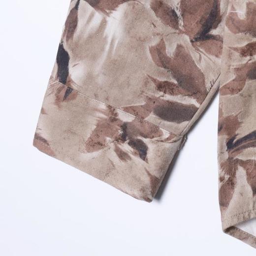 26746SDSA男士秋冬新款痞帅男装复古满印植物花卉翻领长袖衬衫百搭时尚 商品图4