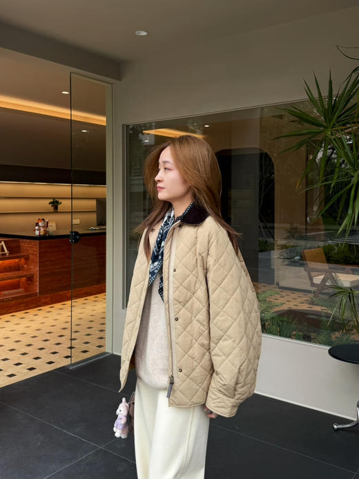 2510404   max 菱格棉服 日本塔夫绸 商品图5