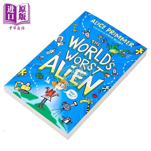 【中商原版】世界上糟糕的外星人 The Worlds Worst Alien 英文原版 Alice Primmer 外星人创造地球 幽默喜剧故事  商品图1