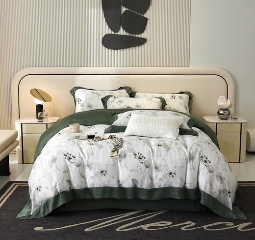 【兰精天丝四件套被套】夏天必备 冰丝凉爽  3个款式任选 商品图1