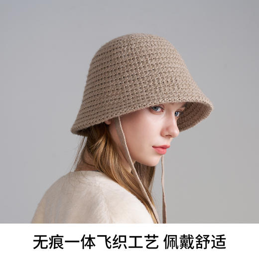 卡蒙无痕一体飞织工艺盆帽KM-9578 | 轻盈保暖、舒适不闷、时尚百搭【HZ】 商品图3