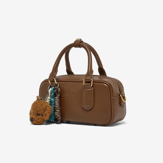 BF楼百思图2025冬季新款波士顿包时尚复古斜挎包女TY097DX5吊牌价659，现价369 商品图1