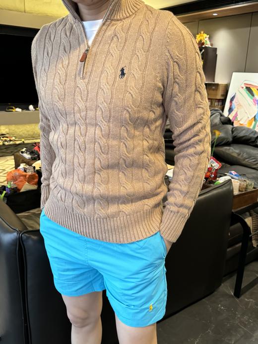 拉*夫秋冬中领针织毛衣 商品图3