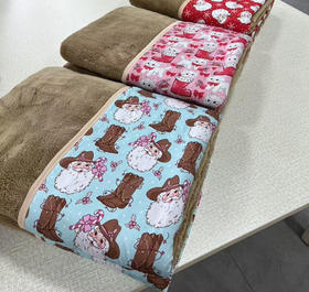 保暖柔软 竹纤维加珊瑚绒双面盖毯被子 可机洗暖气房足够