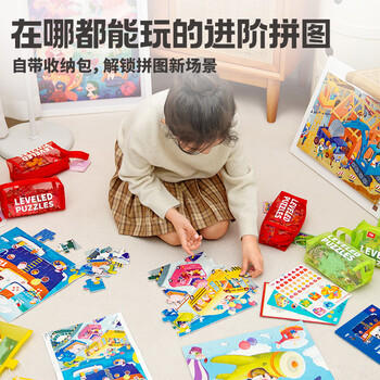 TOI进阶故事拼图儿童玩具3-6岁纸质男女孩圣诞礼物5阶巳时吉祥 商品图6