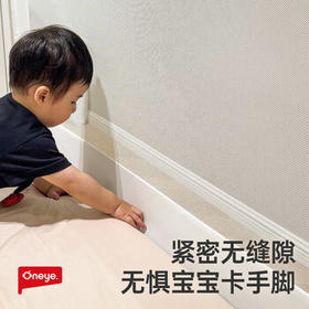 丸丫K3婴儿床围栏防摔床护栏床边防掉档板免打钉床围栏三面1.8+2+2