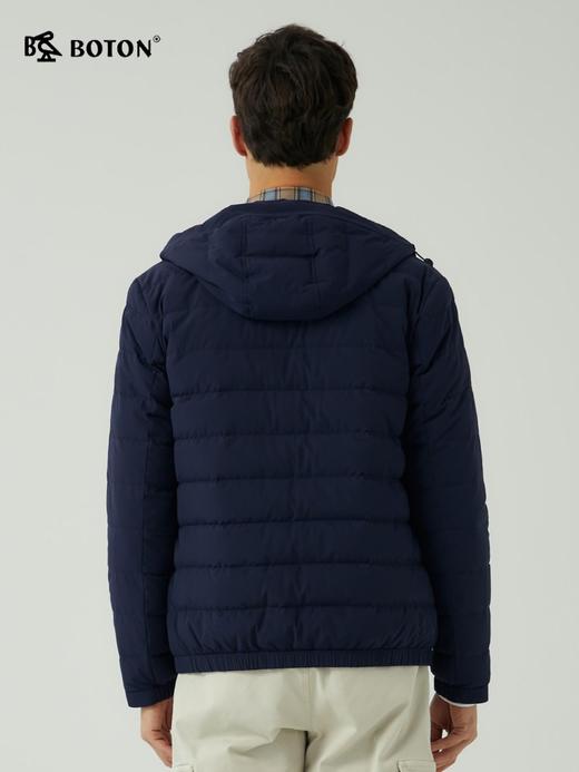 波顿男士秋冬季休闲防风保暖连帽白鸭绒羽绒服MC821523 商品图3