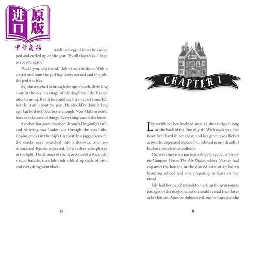 【中商原版】齿轮之心历险记1-4 共4册 The Cogheart Adventures 英文原版 儿童文学 推理探险故事章节小说 青少年读物 12岁+ 商品图2