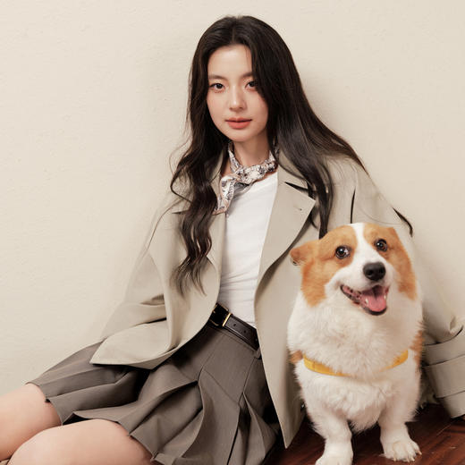 【商场同款】诗凡黎圆领羊毛打底衫2025秋新款长袖上衣3G8200901 商品图4