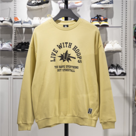 李宁男子2025套头运动卫衣AWDV195-6