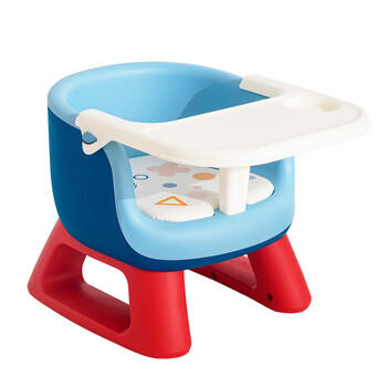 日康（rikang）宝宝餐椅 叫叫椅婴儿学坐椅多功能儿童吃饭餐桌 RK-X2009-1 蓝色 商品图4