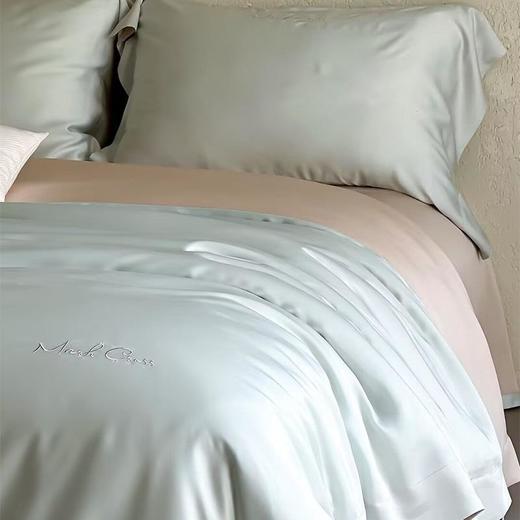 MARK CROSS玛洛驰【米兰圆舞曲】极简约撞色冷凝超细旦天丝四件套 商品图3