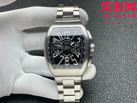 新款法穆兰 法兰克穆勒 FM Vanguard Yachting V45游艇计时系列 V45计时钢带款 男士腕表 商品图0