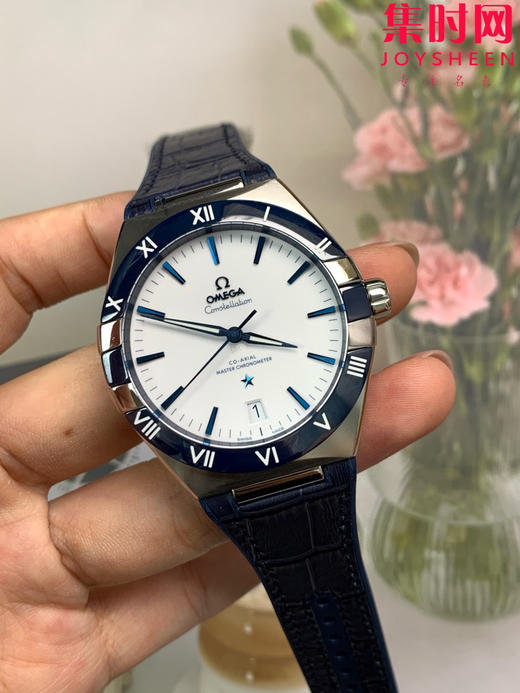 欧米茄 VS第五代星座系列 曼哈顿星座 白盘蓝针 男士腕表 丹东8900一体机 商品图1