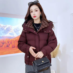 QYMYJ-25XYY05-Y连帽羽绒服2025年秋冬季新款加厚白鸭绒保暖羽绒服宽松休闲羽绒服