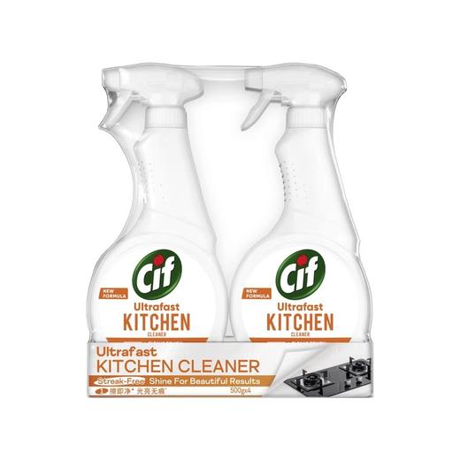 MM 山姆 Cif晶杰 厨房速效油污净 500g*4 商品图0
