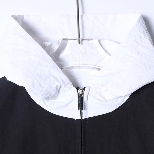 W8016SDSA男士秋冬新款痞帅男装时尚工装撞色拉链连帽卫衣百搭开衫外套 商品图2