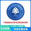 定制深圳市宝安区立新湖学校校徽定做礼服布标姓名贴章缝制包邮51 商品缩略图0