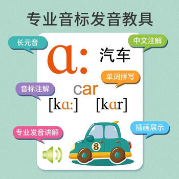 乐乐鱼（leleyu）智能英语学习机儿童玩具早教挂图英文字母音标有声点读书生日礼物 商品图5