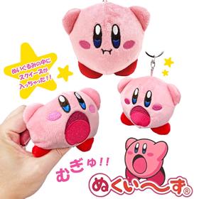 任天堂 Nintendo 星之卡比 毛绒公仔钥匙扣