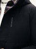 波顿男士秋冬 中长款羽绒服 利落暖护 白鸭绒黑色合身款MC830524 商品缩略图4
