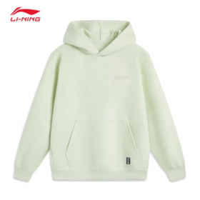 李宁男子2025套头连帽运动卫衣AWDV029-4