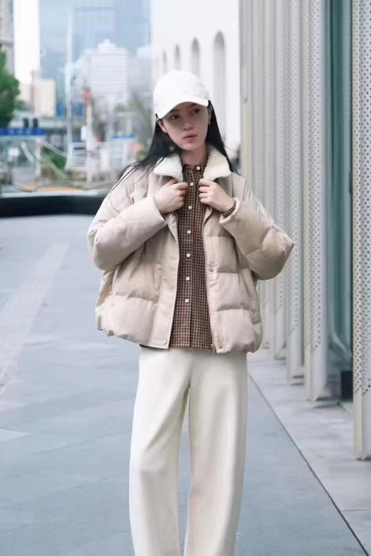 【高品质私服】【IC丝驼绒羽绒大衣羽绒服】柔软挺括富有光泽，绒面细腻，白鹅绒 | 绒朵大 | 蓬松饱满N1504-CC【无标出货 介意慎拍】 商品图0