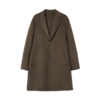 棉仓367823005-经典老钱风西装领中长款毛呢大衣 商品缩略图3