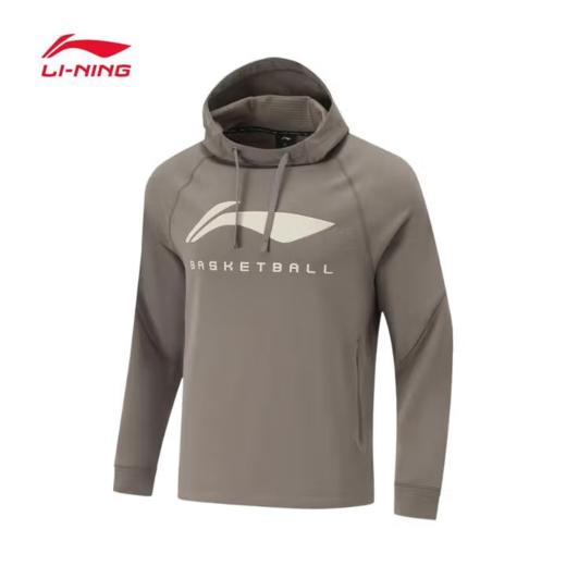 李宁男子加绒保暖连帽卫衣AWDU527-3 商品图0