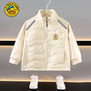 秋冬季【男童女童儿童校服神器】长袖防风宽松拉链中大童外套 羽绒棉搭配摇粒绒 商品缩略图1